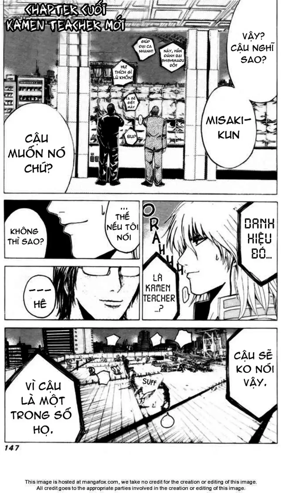 Truyện Tranh Giáo Viên Mặt Nạ - Kamen Teacher trang 3
