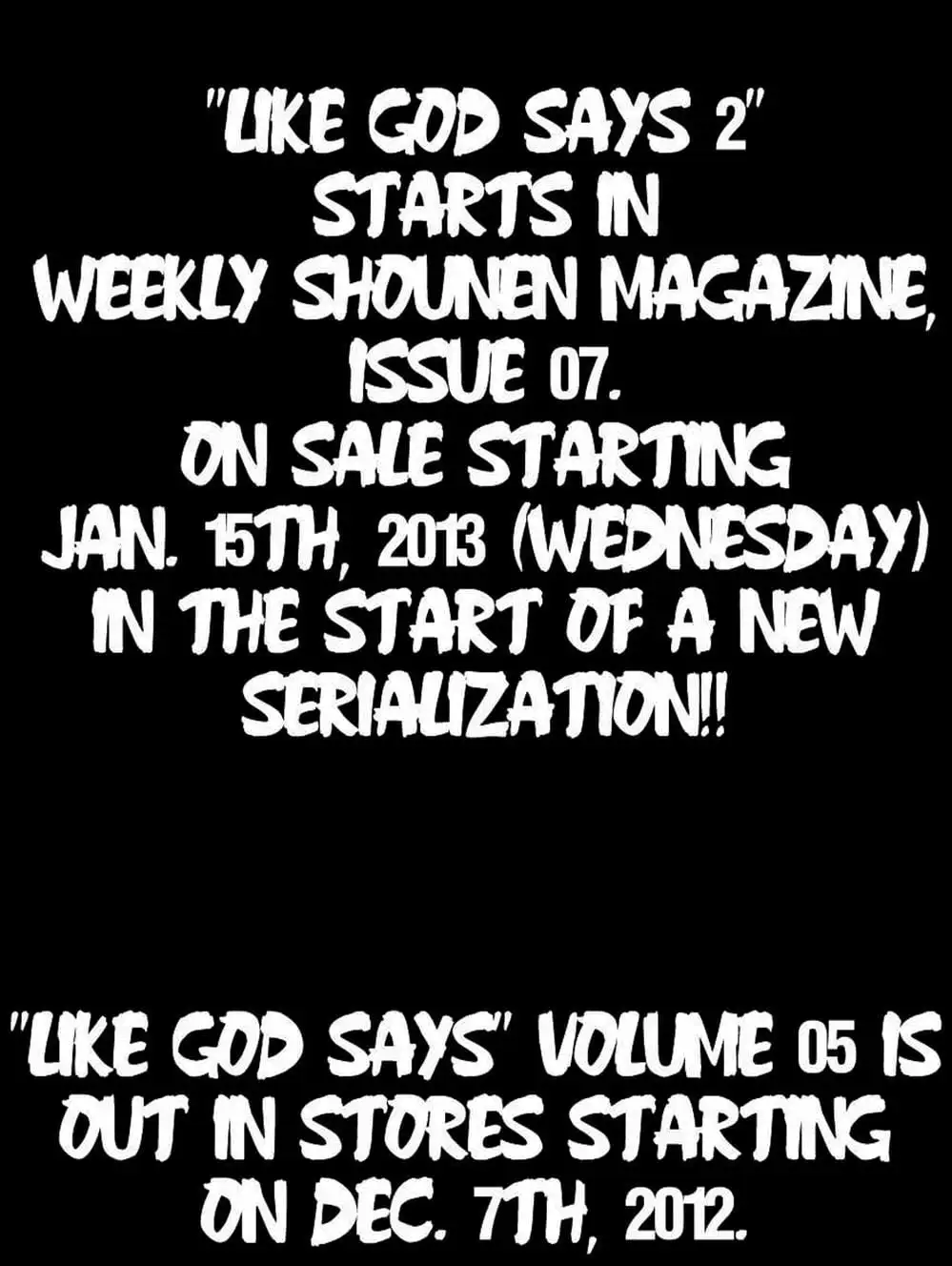 Truyện Tranh Mệnh Lệnh Của Thần - As The Gods Will trang 5