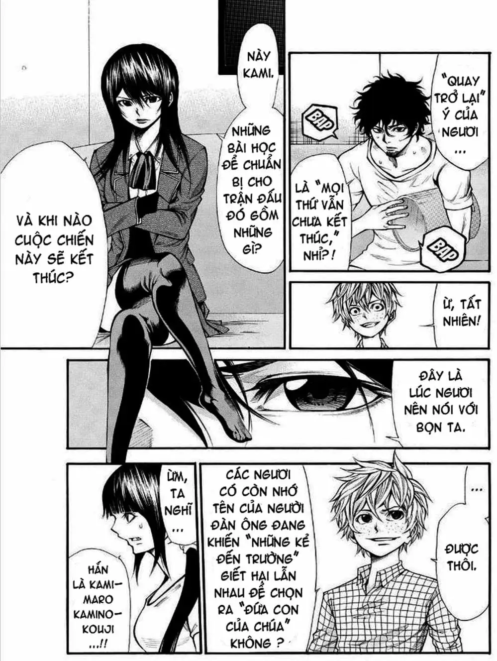 Truyện Tranh Mệnh Lệnh Của Thần - As The Gods Will trang 5