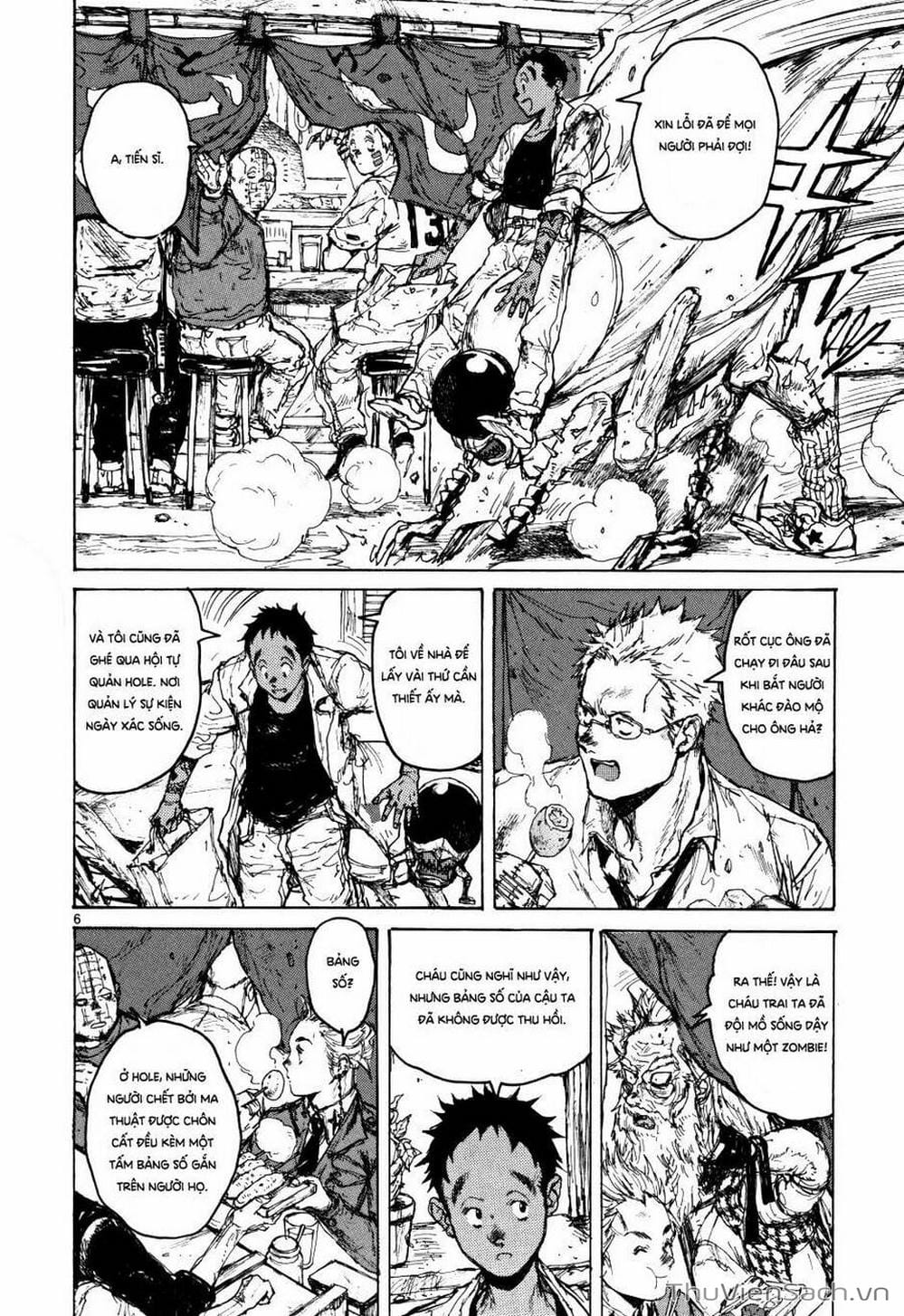 Truyện Tranh Kẻ Mất Trí Và Thế Giới Ma Thuật - Dorohedoro trang 5