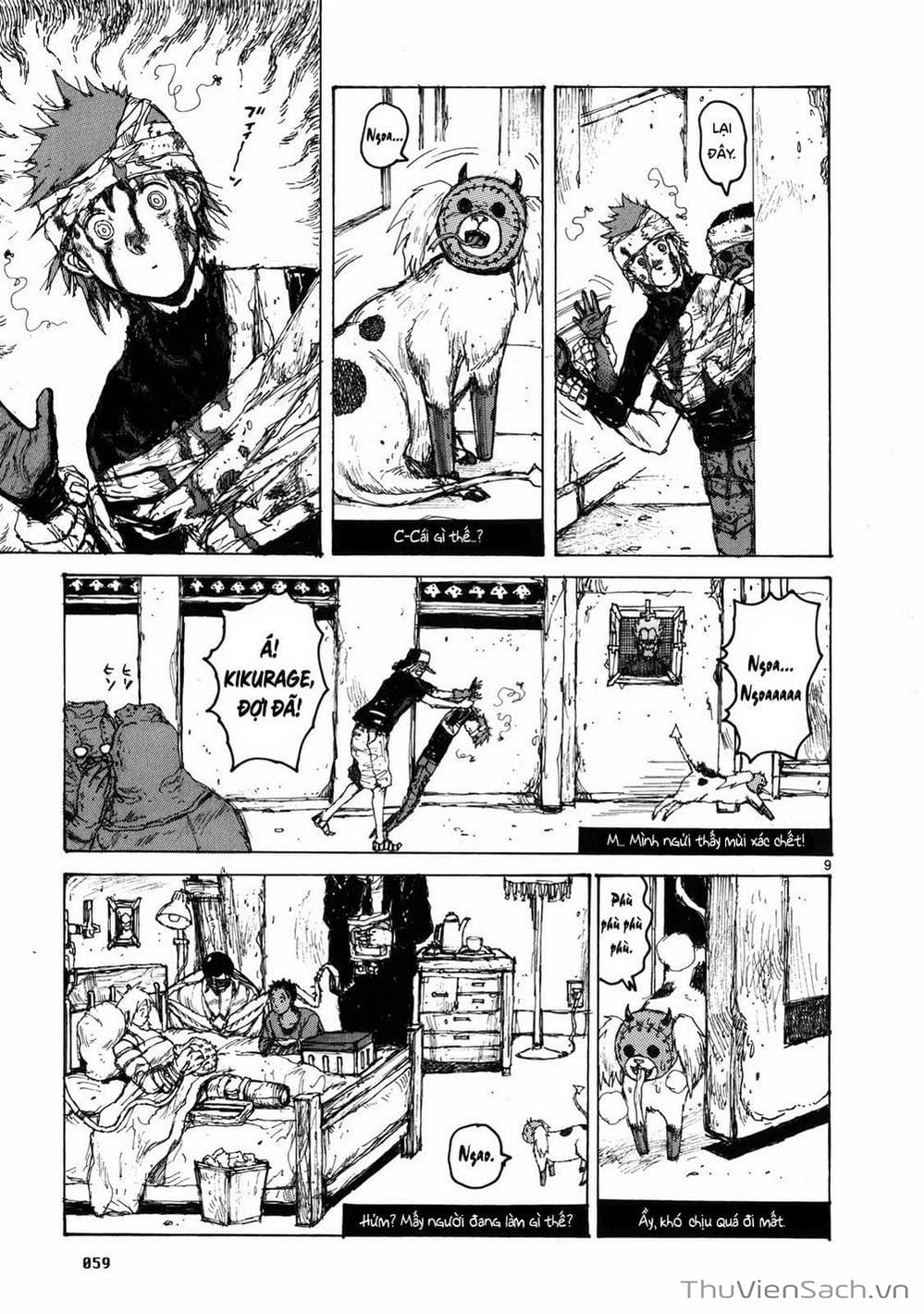 Truyện Tranh Kẻ Mất Trí Và Thế Giới Ma Thuật - Dorohedoro trang 5