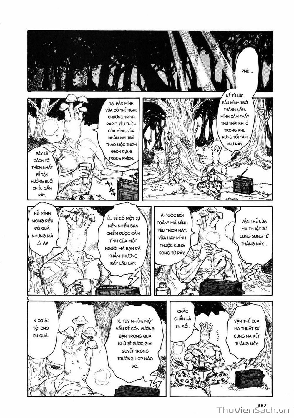 Truyện Tranh Kẻ Mất Trí Và Thế Giới Ma Thuật - Dorohedoro trang 5