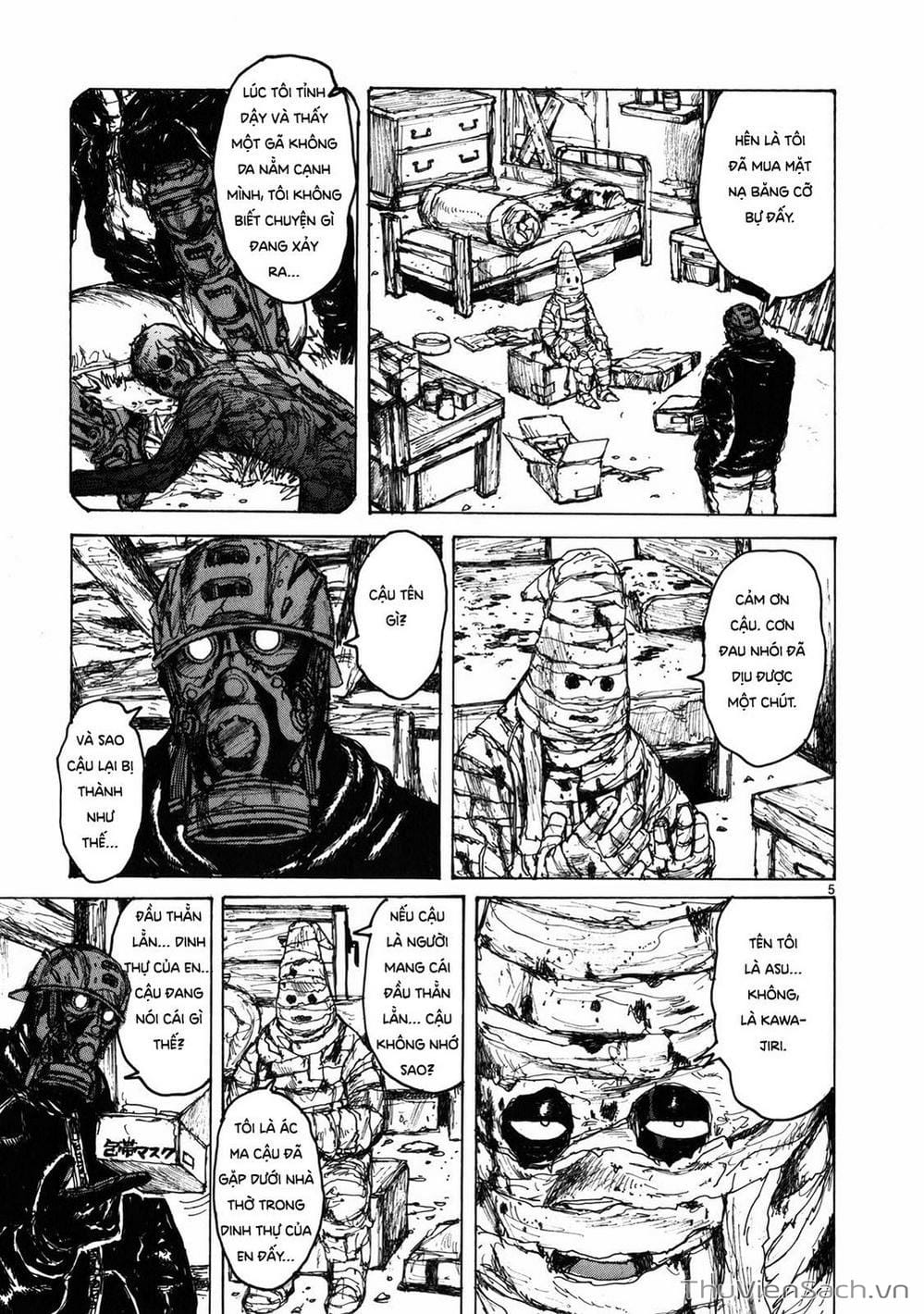 Truyện Tranh Kẻ Mất Trí Và Thế Giới Ma Thuật - Dorohedoro trang 5