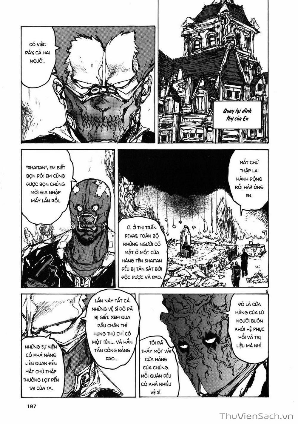 Truyện Tranh Kẻ Mất Trí Và Thế Giới Ma Thuật - Dorohedoro trang 5