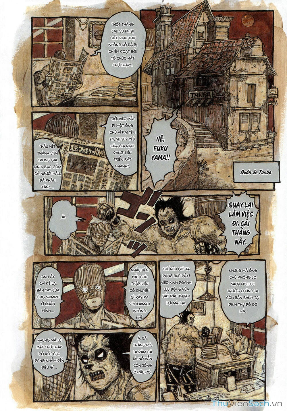 Truyện Tranh Kẻ Mất Trí Và Thế Giới Ma Thuật - Dorohedoro trang 5