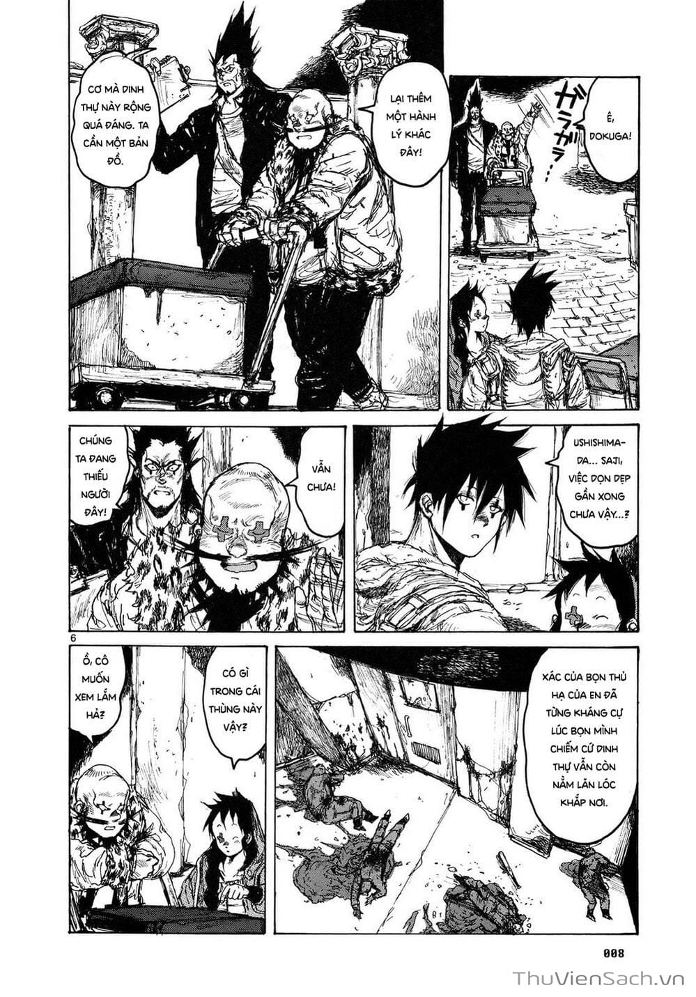 Truyện Tranh Kẻ Mất Trí Và Thế Giới Ma Thuật - Dorohedoro trang 5