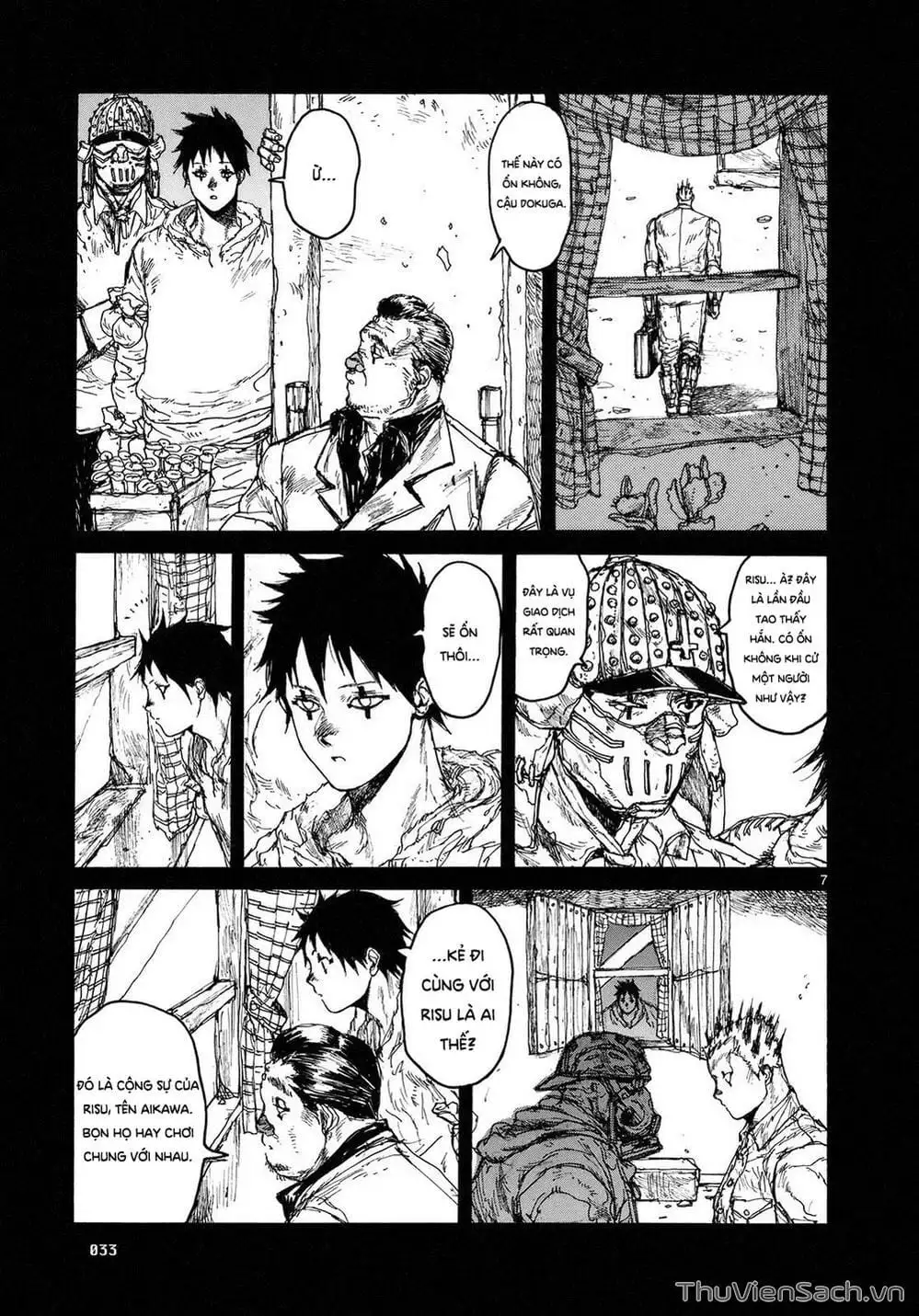 Truyện Tranh Kẻ Mất Trí Và Thế Giới Ma Thuật - Dorohedoro trang 5