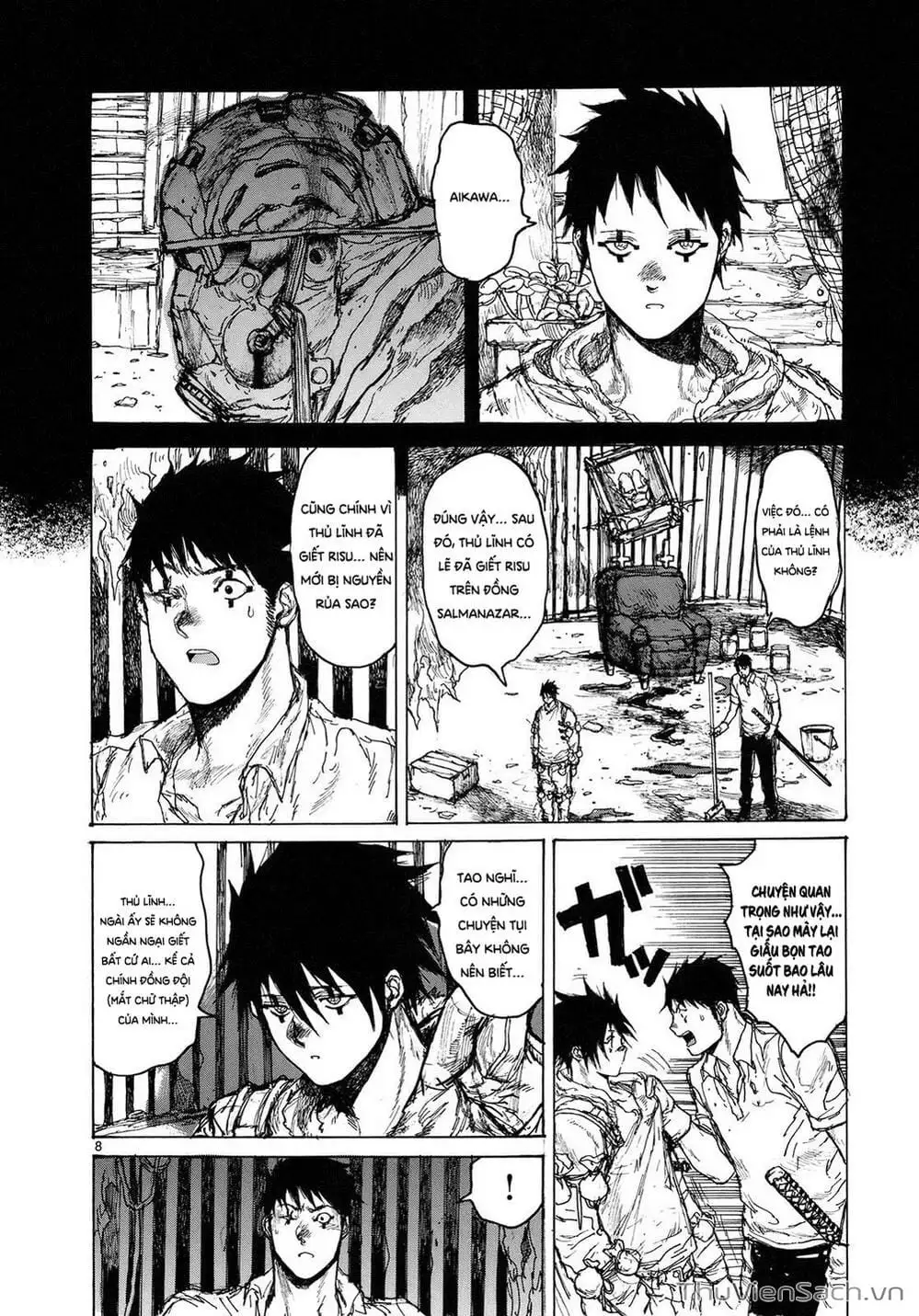 Truyện Tranh Kẻ Mất Trí Và Thế Giới Ma Thuật - Dorohedoro trang 5