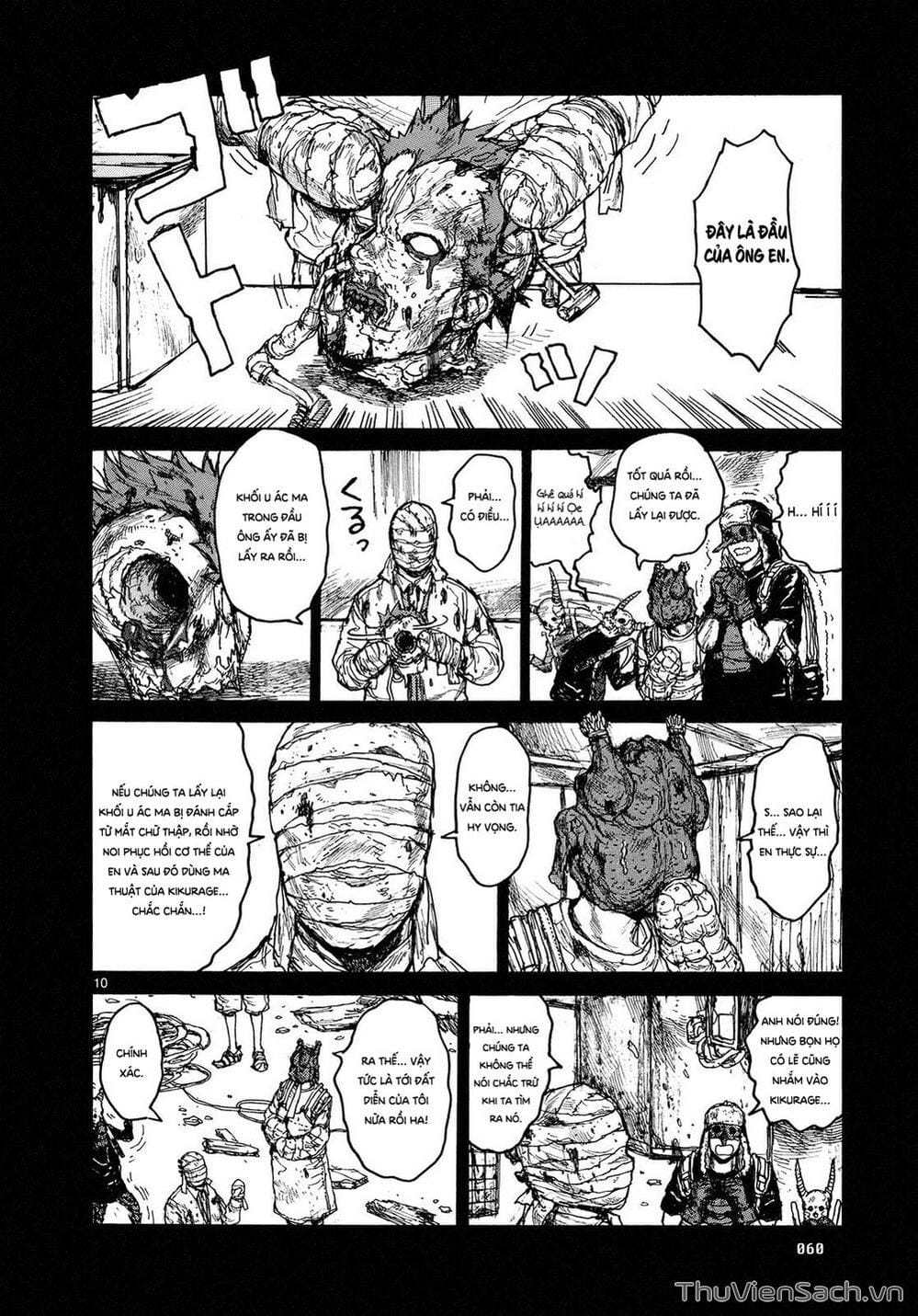 Truyện Tranh Kẻ Mất Trí Và Thế Giới Ma Thuật - Dorohedoro trang 5