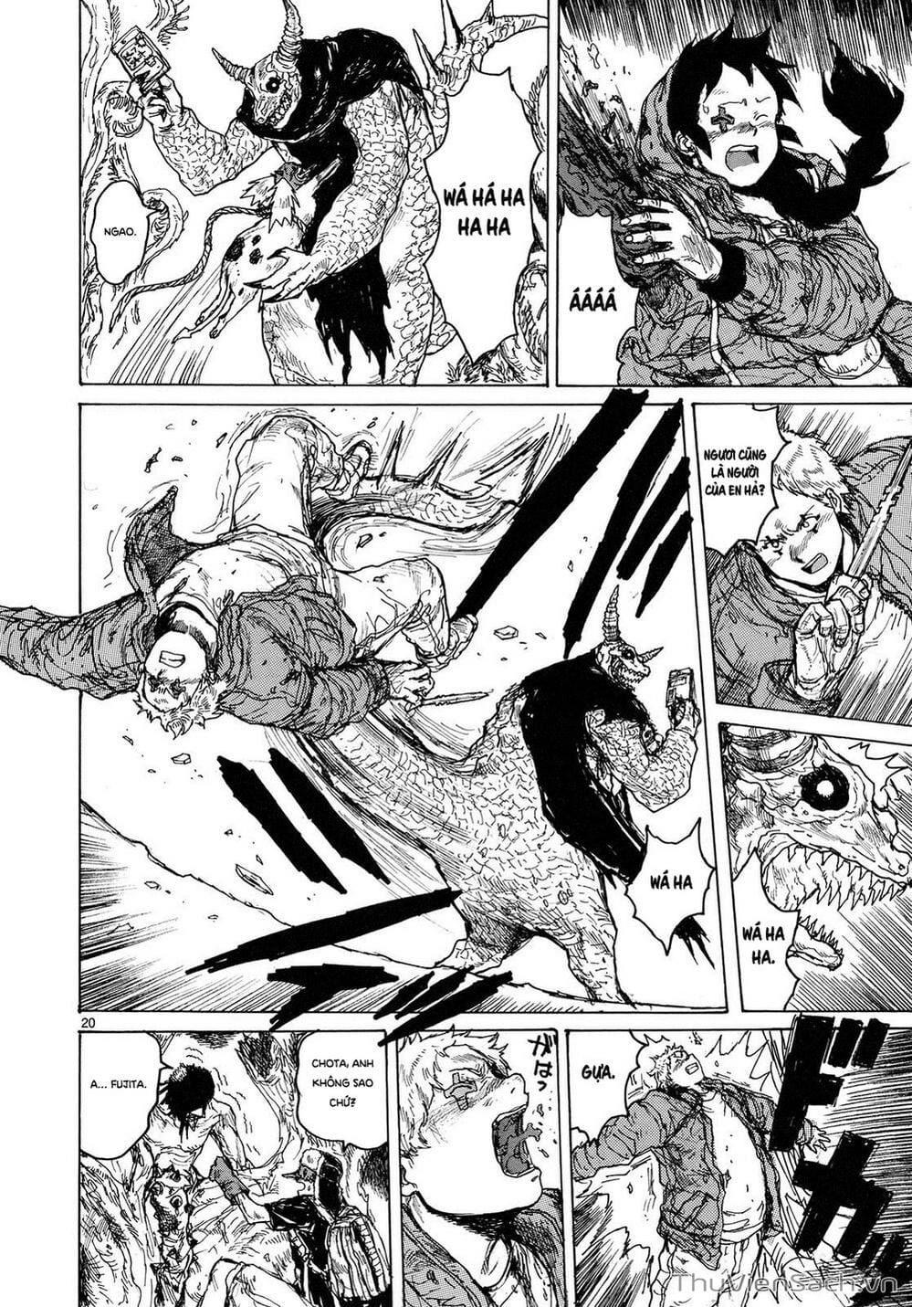 Truyện Tranh Kẻ Mất Trí Và Thế Giới Ma Thuật - Dorohedoro trang 5