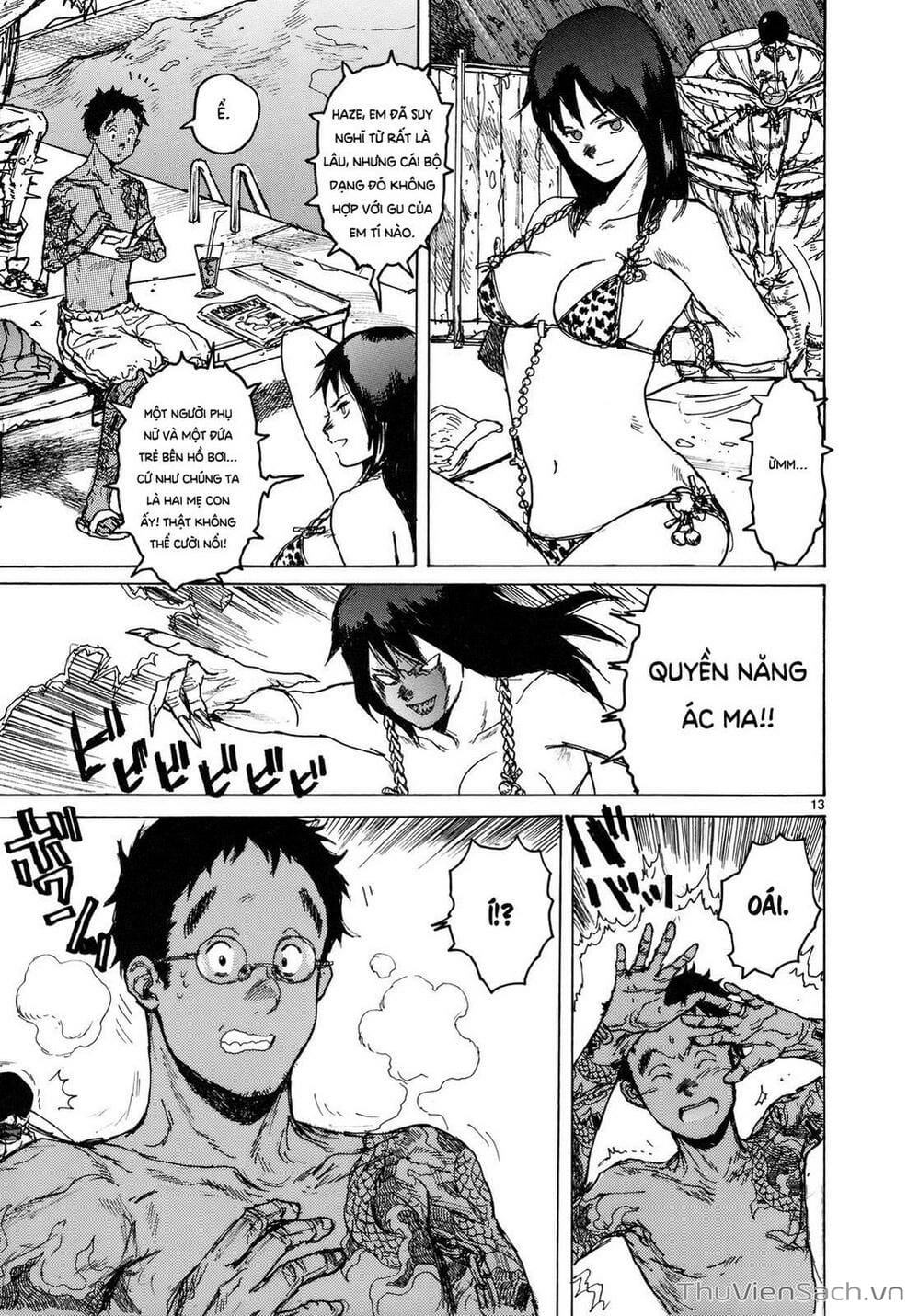 Truyện Tranh Kẻ Mất Trí Và Thế Giới Ma Thuật - Dorohedoro trang 5