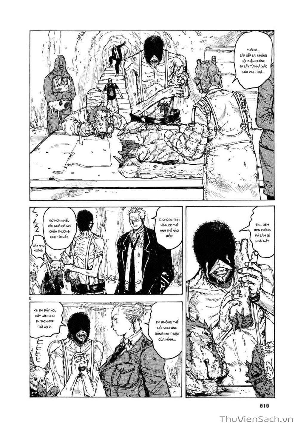 Truyện Tranh Kẻ Mất Trí Và Thế Giới Ma Thuật - Dorohedoro trang 5