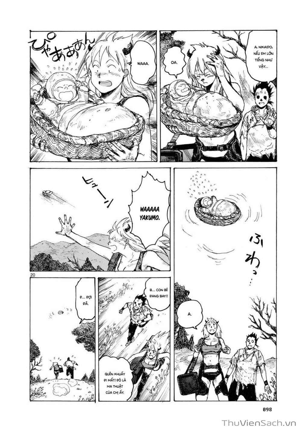 Truyện Tranh Kẻ Mất Trí Và Thế Giới Ma Thuật - Dorohedoro trang 5