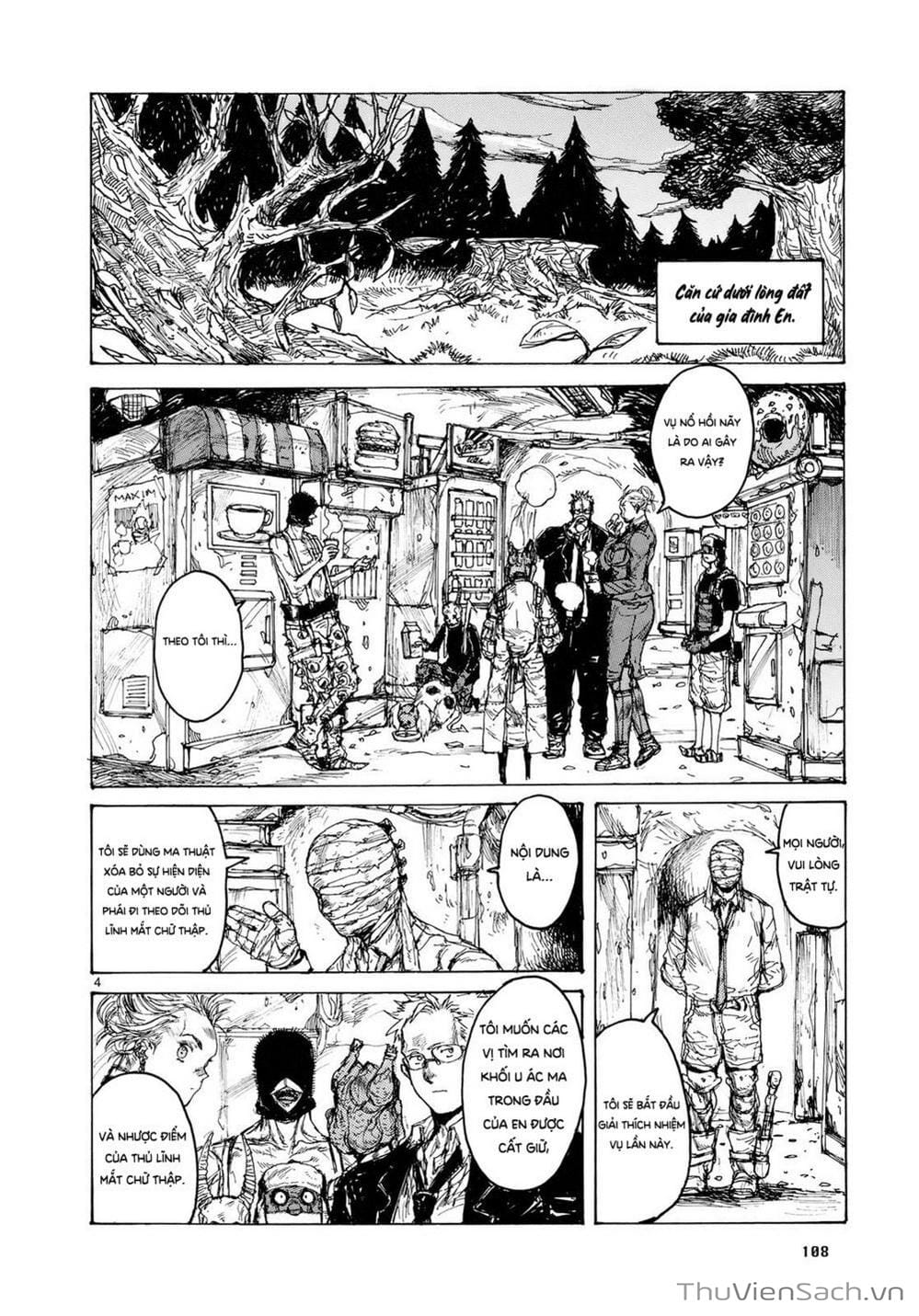 Truyện Tranh Kẻ Mất Trí Và Thế Giới Ma Thuật - Dorohedoro trang 5