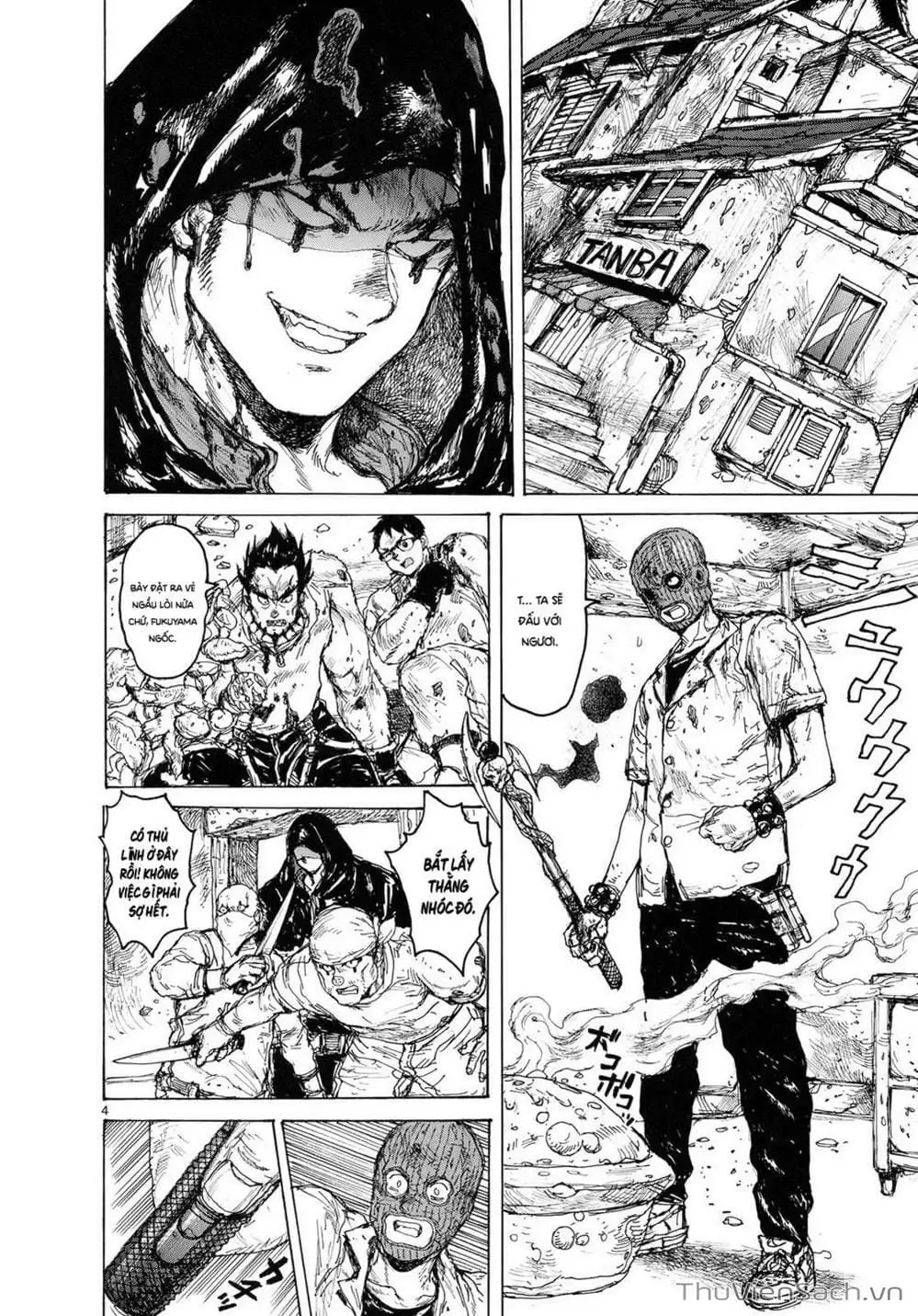 Truyện Tranh Kẻ Mất Trí Và Thế Giới Ma Thuật - Dorohedoro trang 5