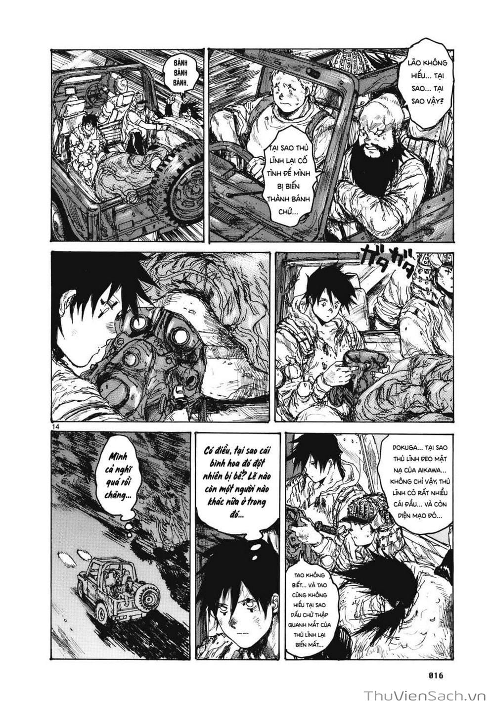 Truyện Tranh Kẻ Mất Trí Và Thế Giới Ma Thuật - Dorohedoro trang 5