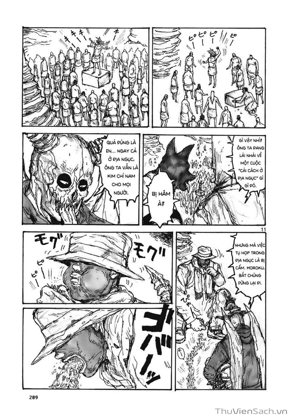 Truyện Tranh Kẻ Mất Trí Và Thế Giới Ma Thuật - Dorohedoro trang 5