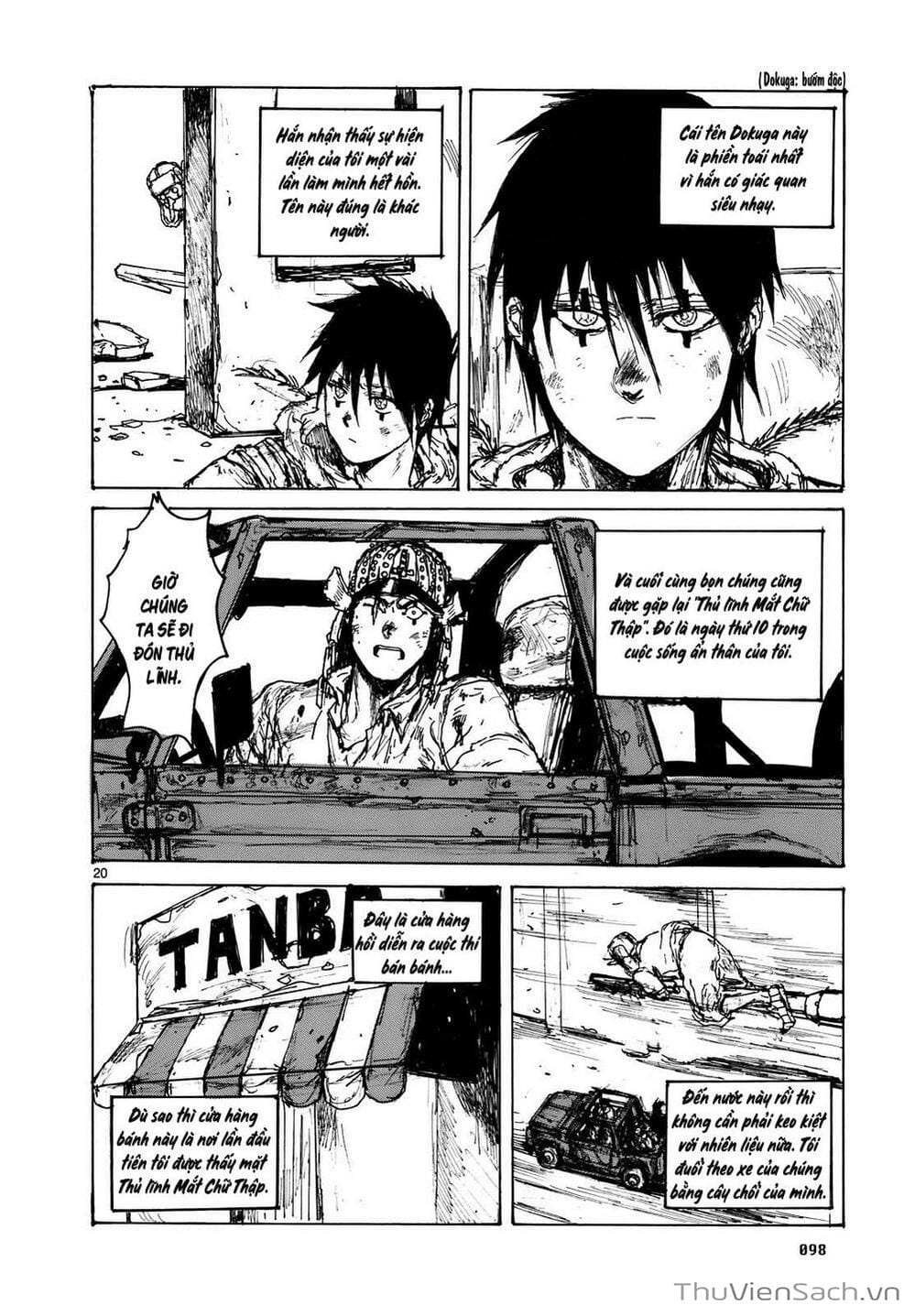 Truyện Tranh Kẻ Mất Trí Và Thế Giới Ma Thuật - Dorohedoro trang 5