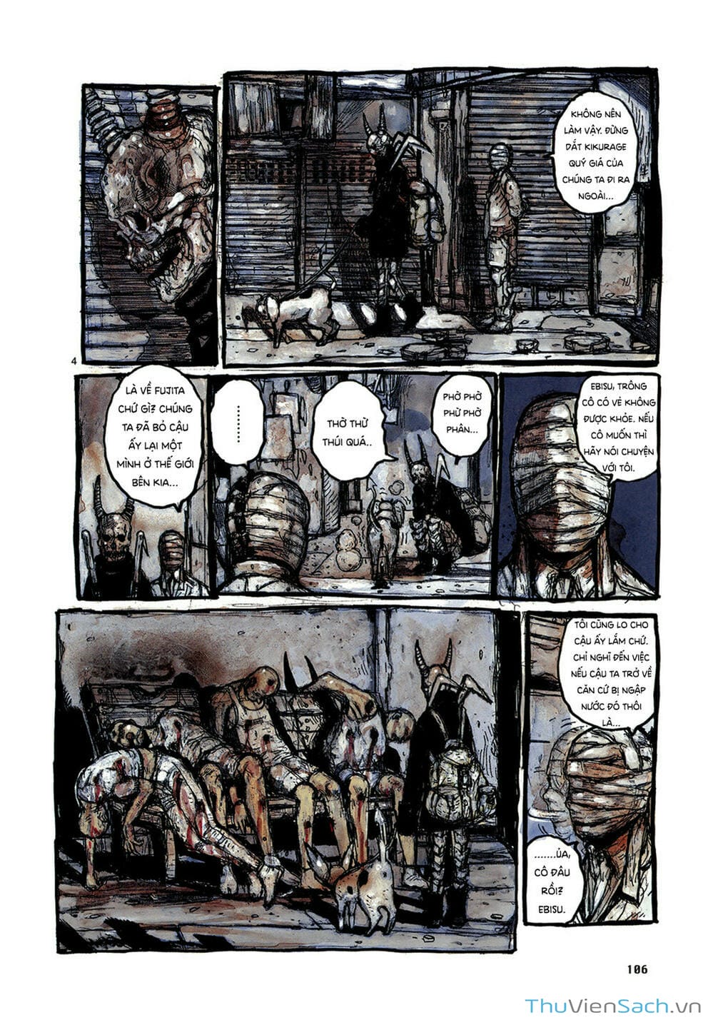 Truyện Tranh Kẻ Mất Trí Và Thế Giới Ma Thuật - Dorohedoro trang 5