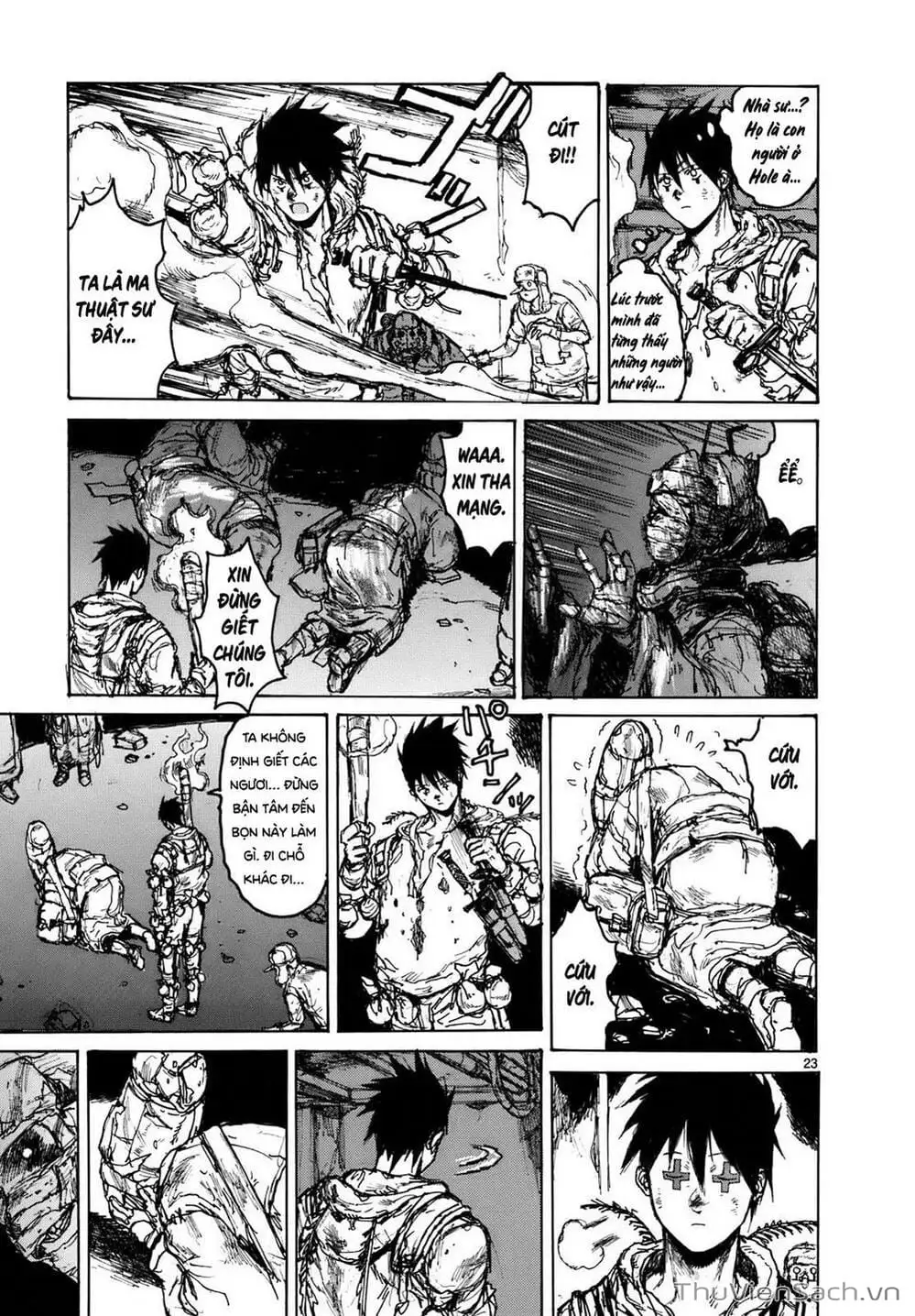 Truyện Tranh Kẻ Mất Trí Và Thế Giới Ma Thuật - Dorohedoro trang 5