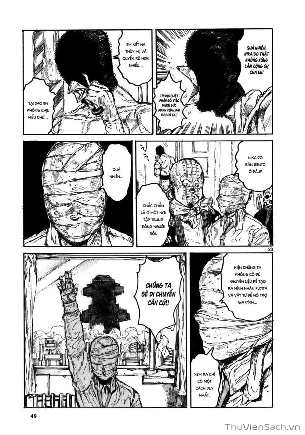 Truyện Tranh Kẻ Mất Trí Và Thế Giới Ma Thuật - Dorohedoro trang 5