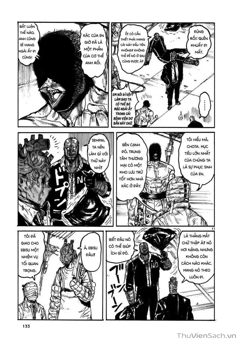 Truyện Tranh Kẻ Mất Trí Và Thế Giới Ma Thuật - Dorohedoro trang 5