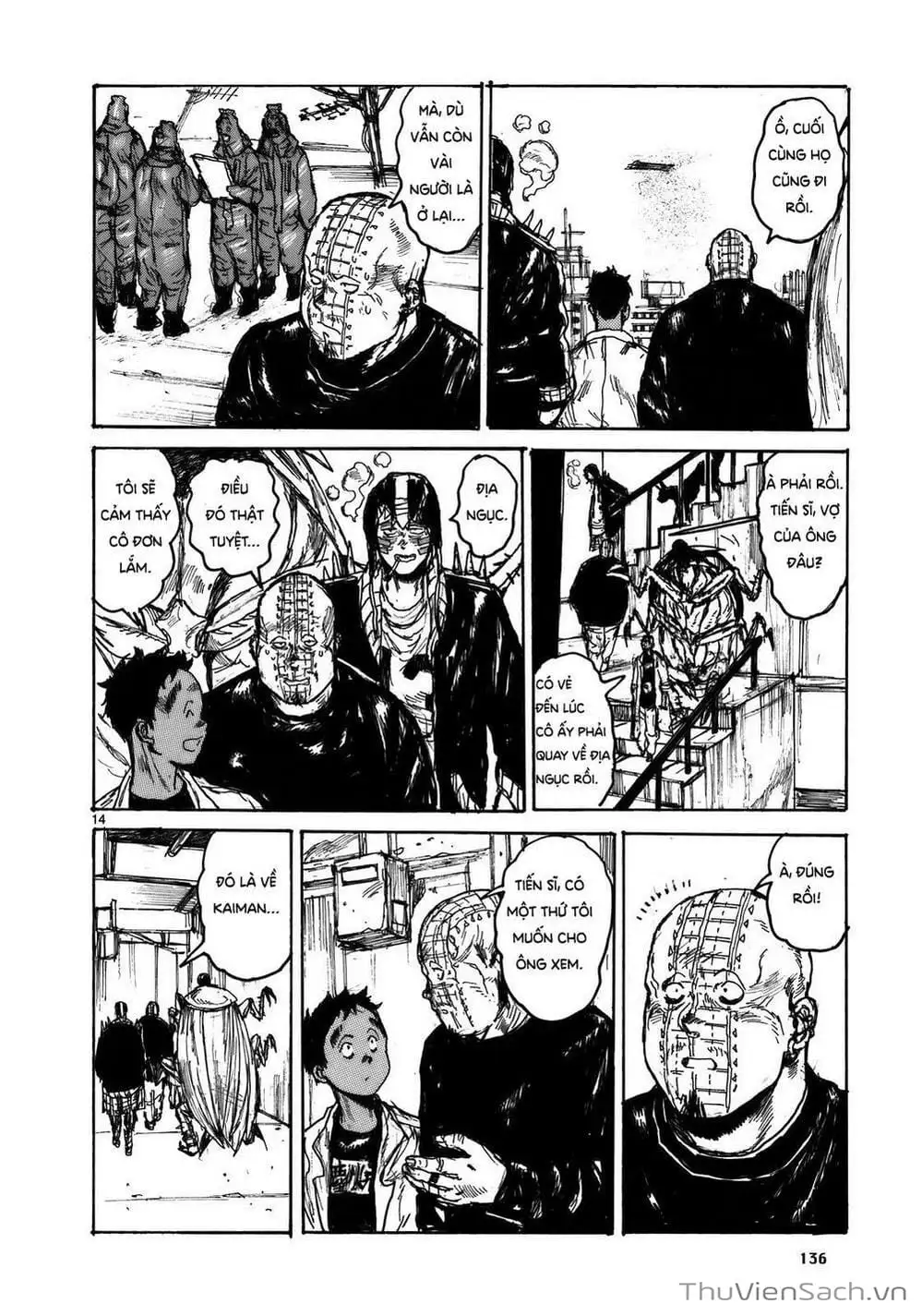 Truyện Tranh Kẻ Mất Trí Và Thế Giới Ma Thuật - Dorohedoro trang 5