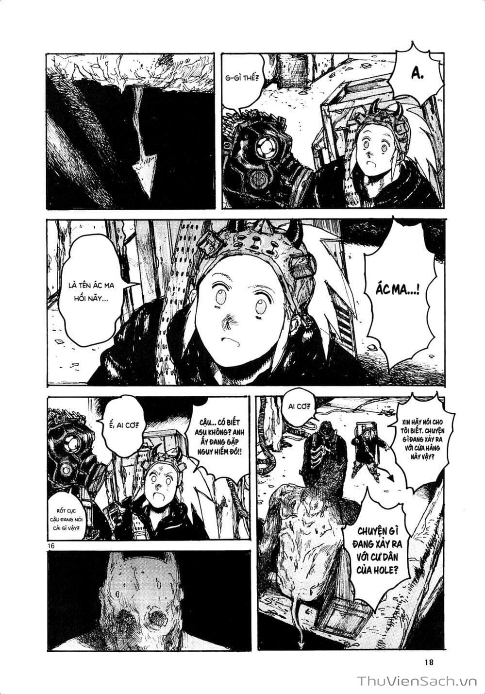 Truyện Tranh Kẻ Mất Trí Và Thế Giới Ma Thuật - Dorohedoro trang 5