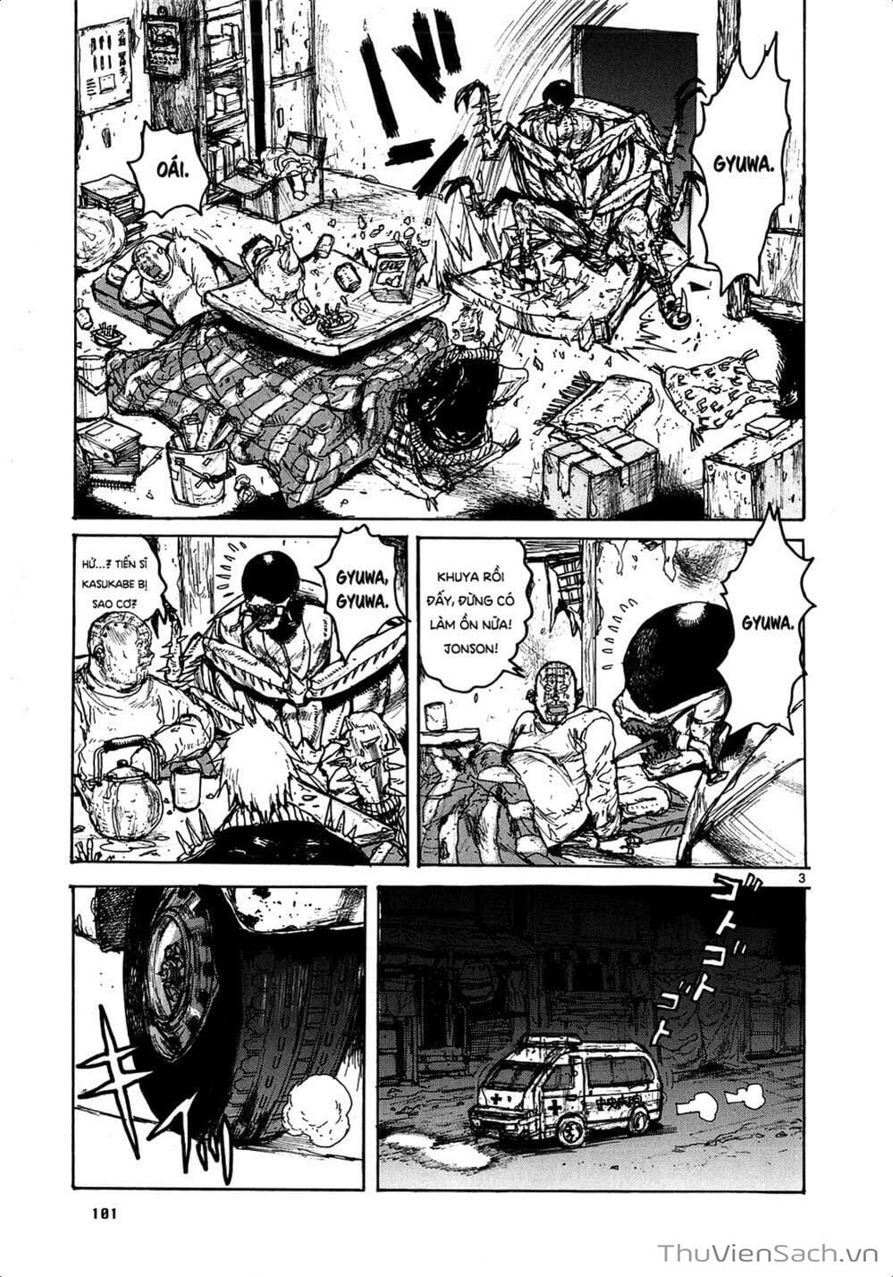 Truyện Tranh Kẻ Mất Trí Và Thế Giới Ma Thuật - Dorohedoro trang 5