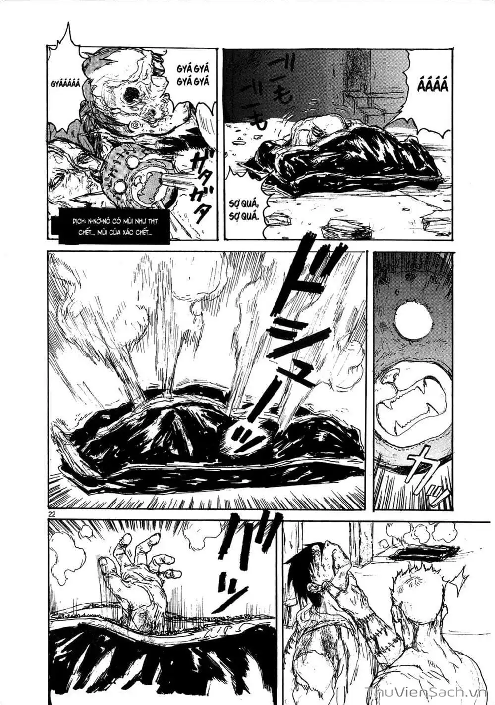 Truyện Tranh Kẻ Mất Trí Và Thế Giới Ma Thuật - Dorohedoro trang 5