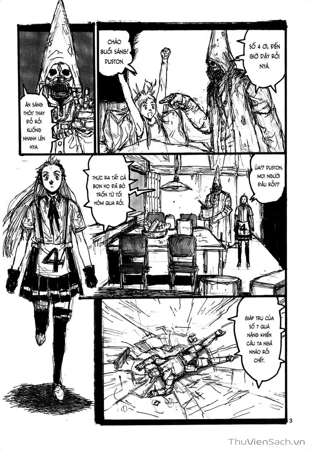 Truyện Tranh Kẻ Mất Trí Và Thế Giới Ma Thuật - Dorohedoro trang 5