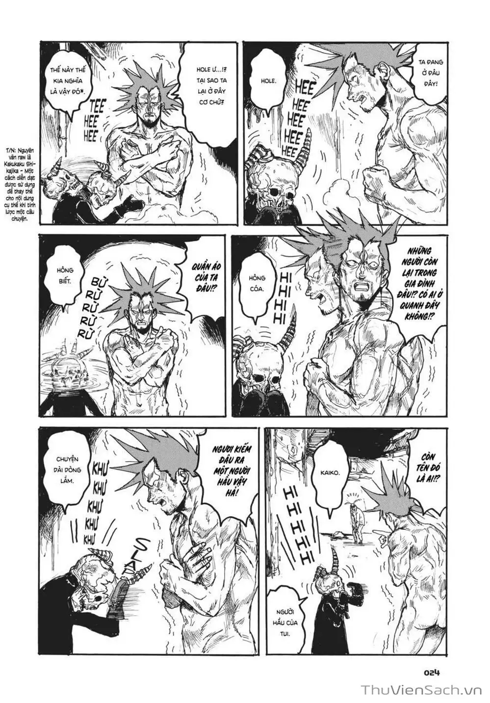 Truyện Tranh Kẻ Mất Trí Và Thế Giới Ma Thuật - Dorohedoro trang 5