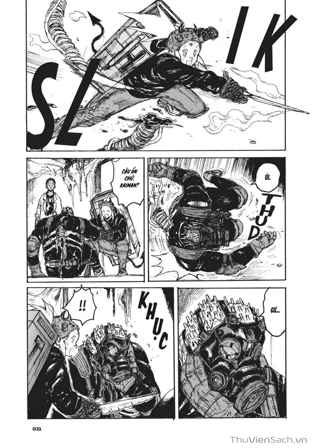 Truyện Tranh Kẻ Mất Trí Và Thế Giới Ma Thuật - Dorohedoro trang 5