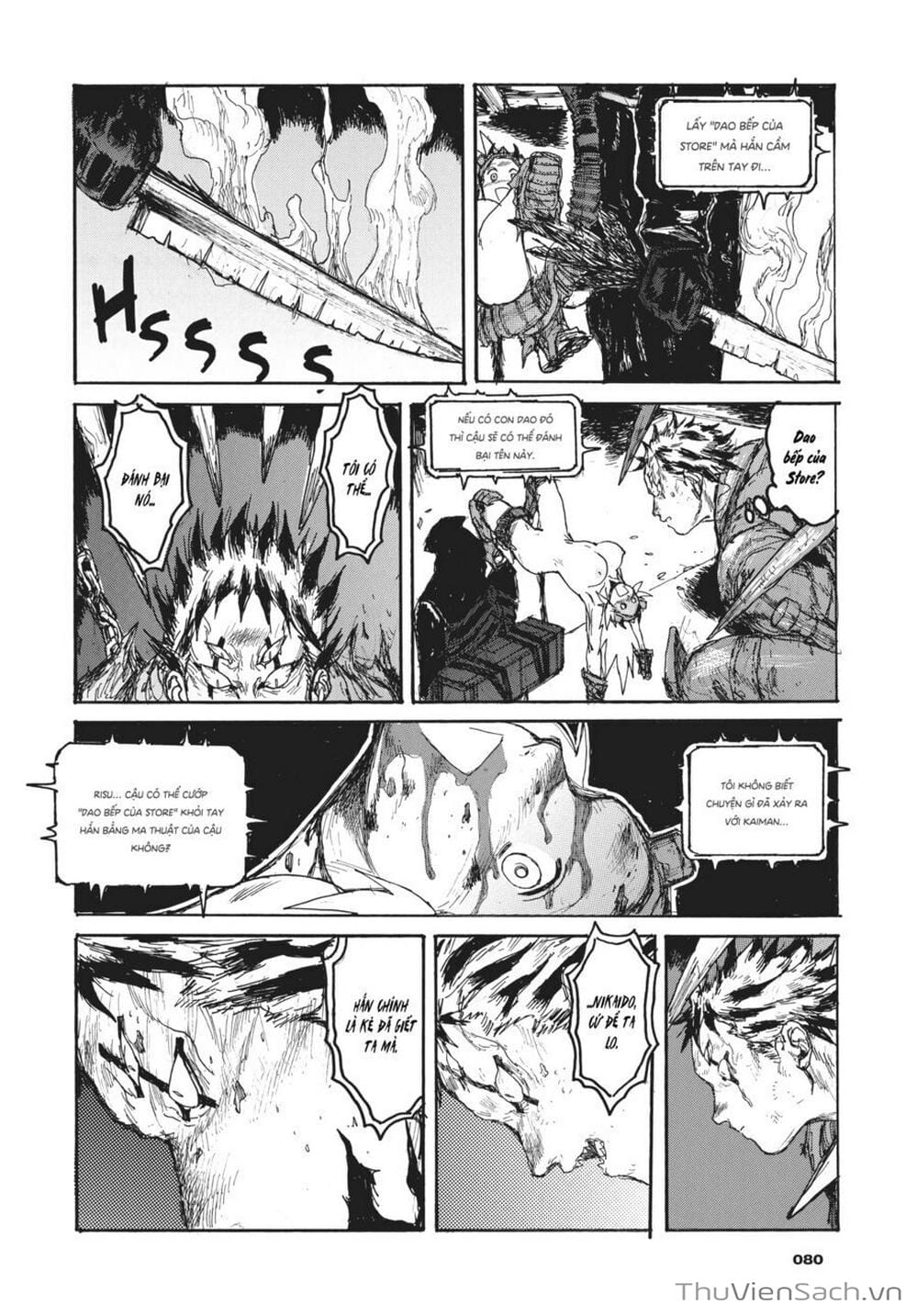 Truyện Tranh Kẻ Mất Trí Và Thế Giới Ma Thuật - Dorohedoro trang 5