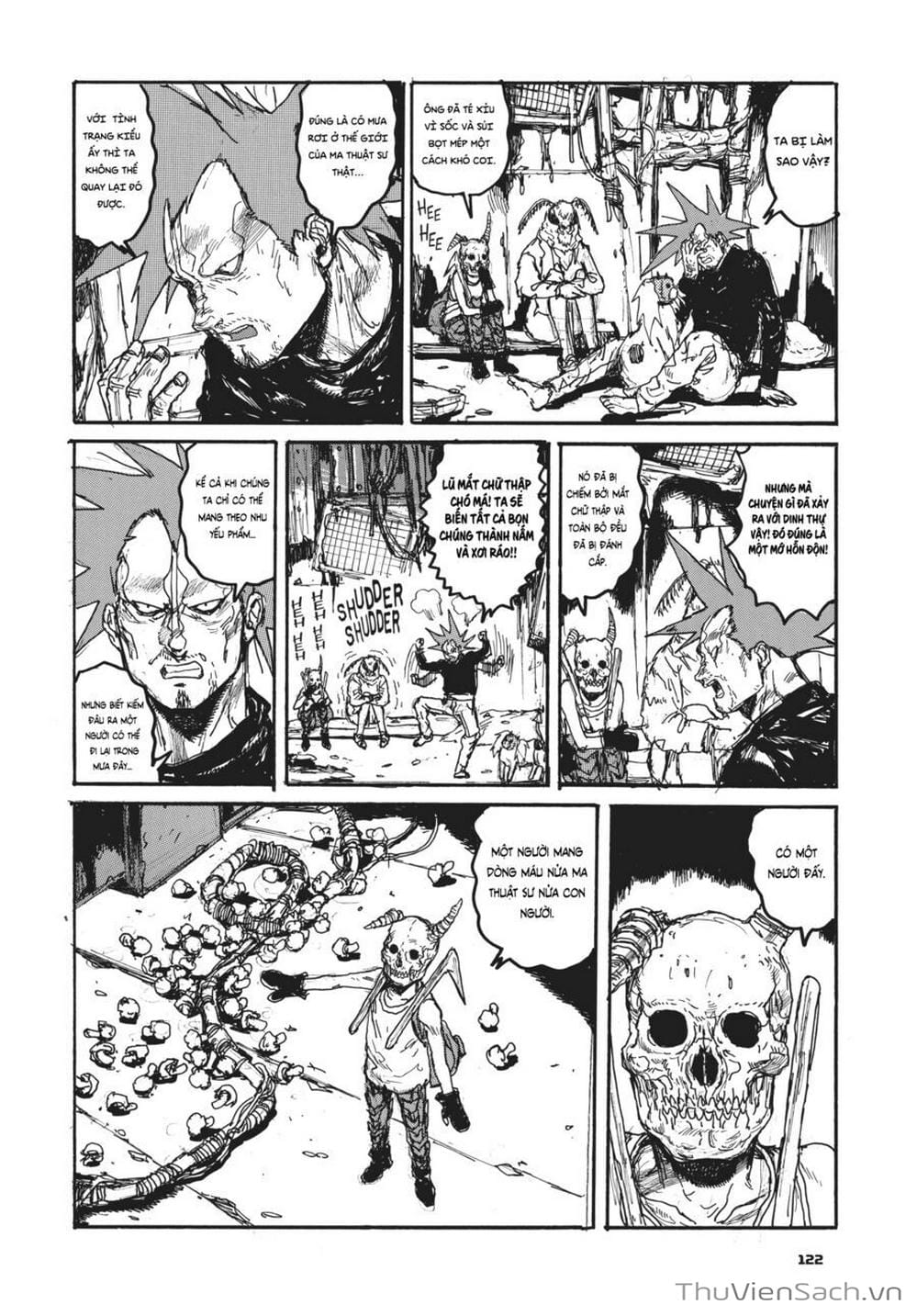 Truyện Tranh Kẻ Mất Trí Và Thế Giới Ma Thuật - Dorohedoro trang 5