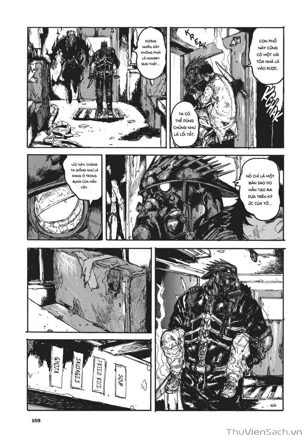 Truyện Tranh Kẻ Mất Trí Và Thế Giới Ma Thuật - Dorohedoro trang 5