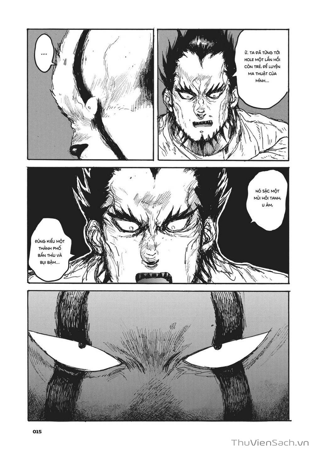 Truyện Tranh Kẻ Mất Trí Và Thế Giới Ma Thuật - Dorohedoro trang 5