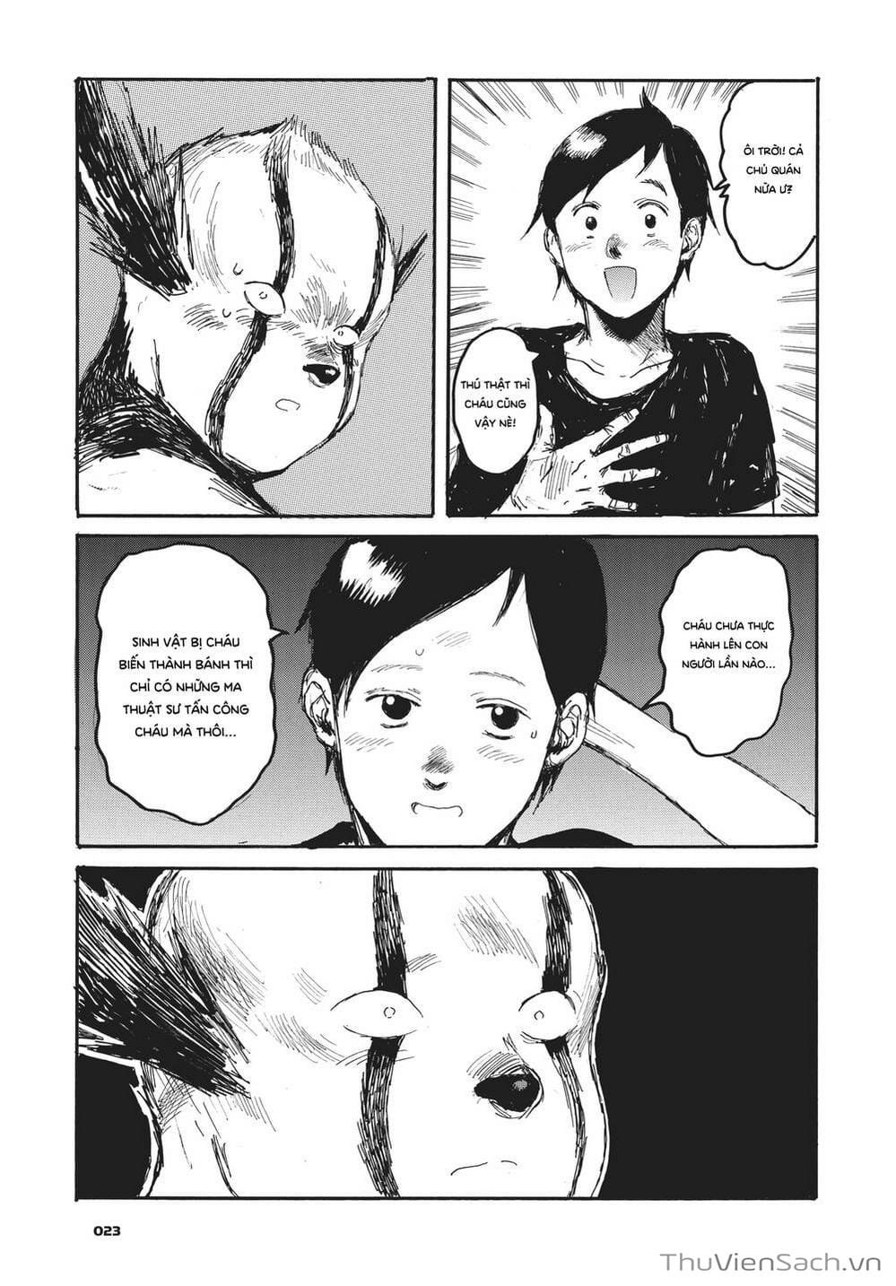 Truyện Tranh Kẻ Mất Trí Và Thế Giới Ma Thuật - Dorohedoro trang 5