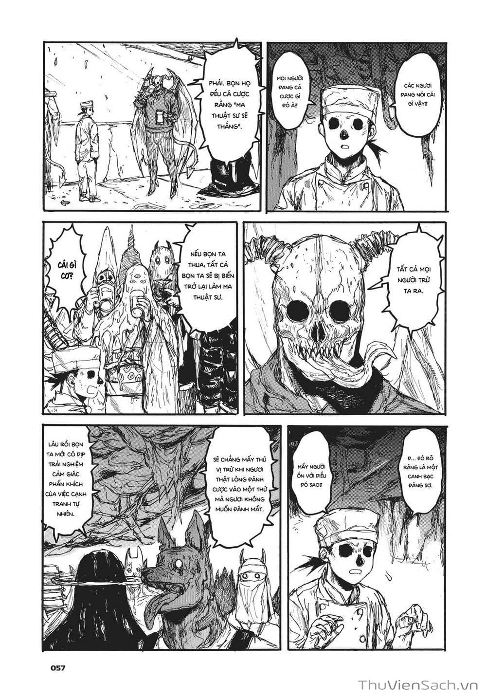 Truyện Tranh Kẻ Mất Trí Và Thế Giới Ma Thuật - Dorohedoro trang 5