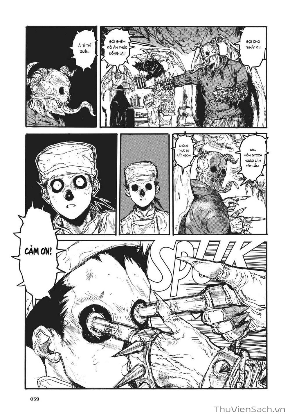 Truyện Tranh Kẻ Mất Trí Và Thế Giới Ma Thuật - Dorohedoro trang 5