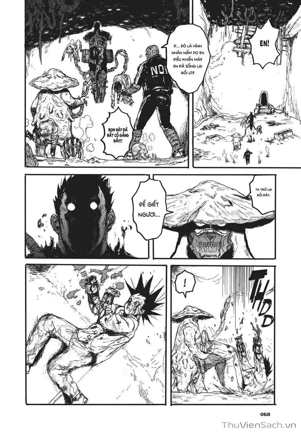 Truyện Tranh Kẻ Mất Trí Và Thế Giới Ma Thuật - Dorohedoro trang 5