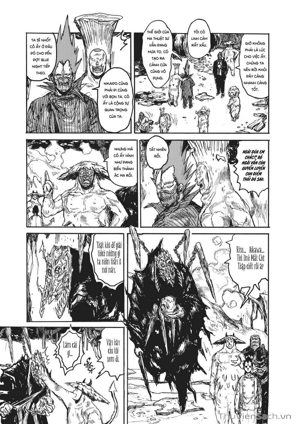 Truyện Tranh Kẻ Mất Trí Và Thế Giới Ma Thuật - Dorohedoro trang 5