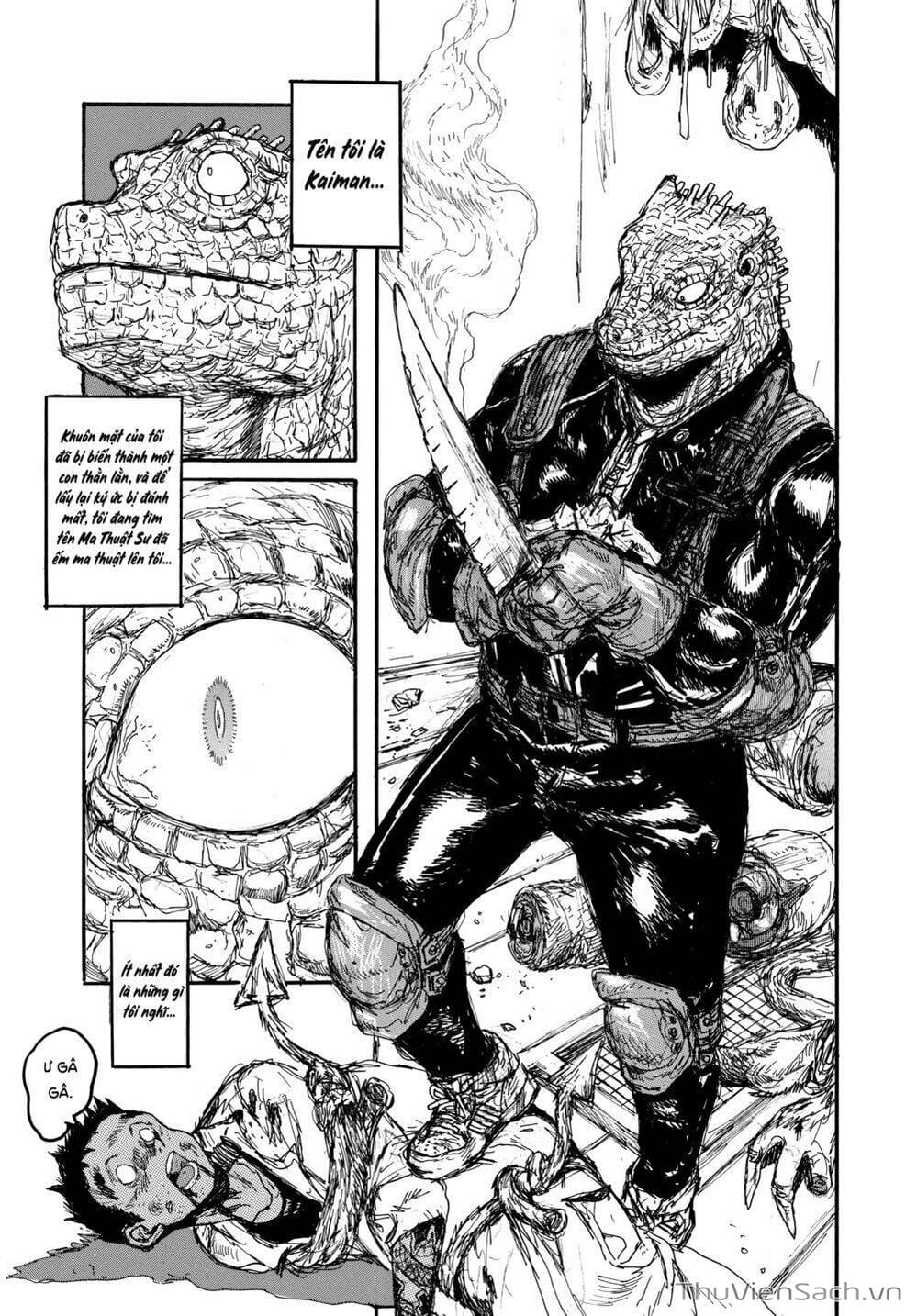 Truyện Tranh Kẻ Mất Trí Và Thế Giới Ma Thuật - Dorohedoro trang 5