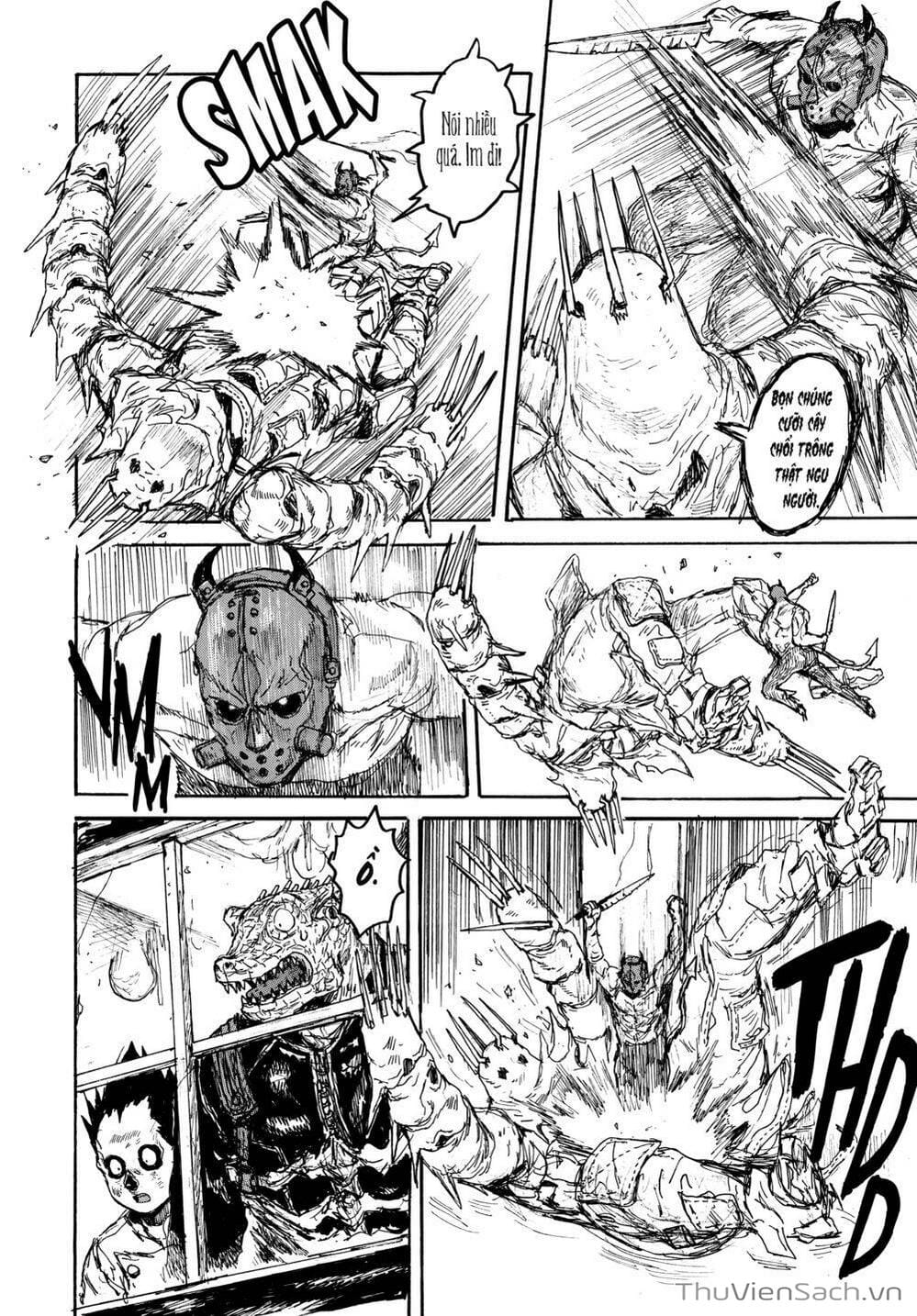 Truyện Tranh Kẻ Mất Trí Và Thế Giới Ma Thuật - Dorohedoro trang 5