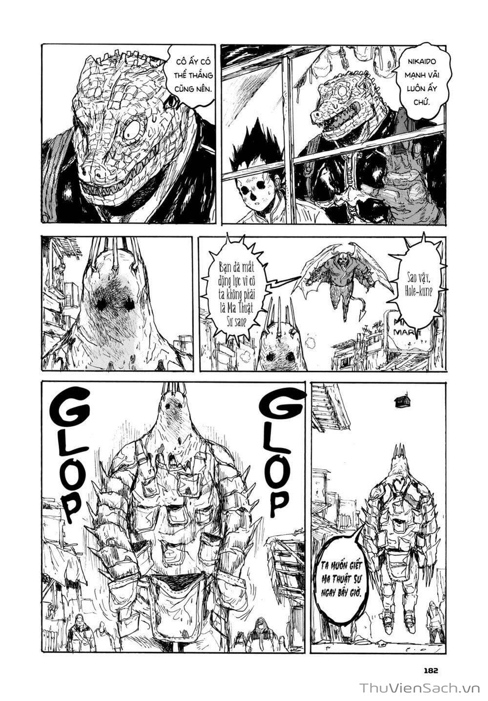Truyện Tranh Kẻ Mất Trí Và Thế Giới Ma Thuật - Dorohedoro trang 5