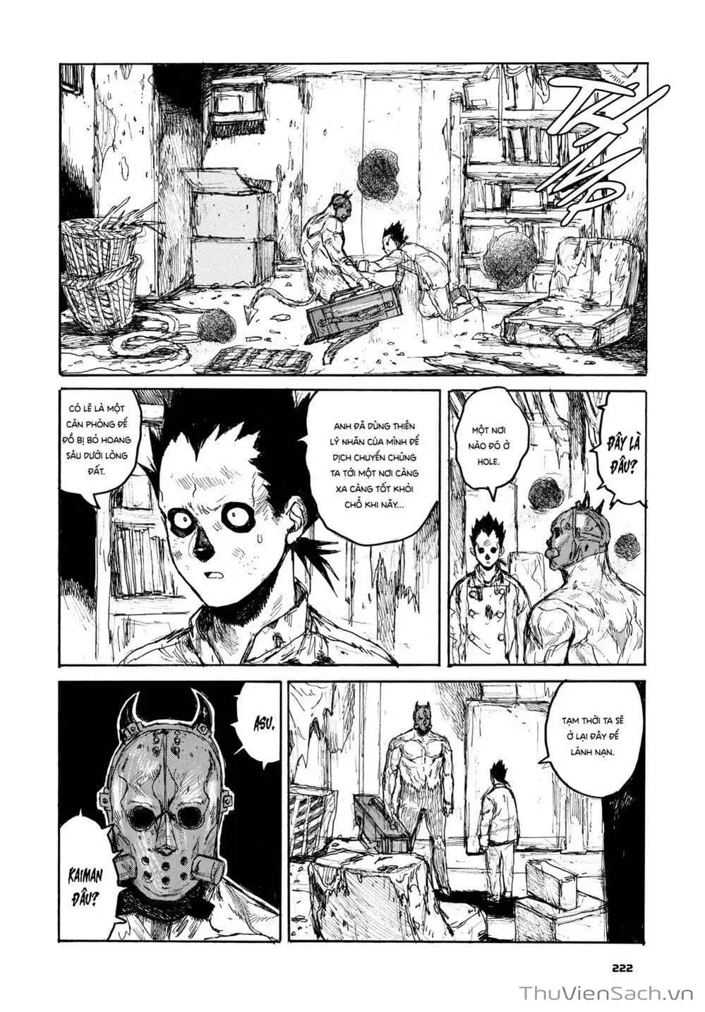 Truyện Tranh Kẻ Mất Trí Và Thế Giới Ma Thuật - Dorohedoro trang 5