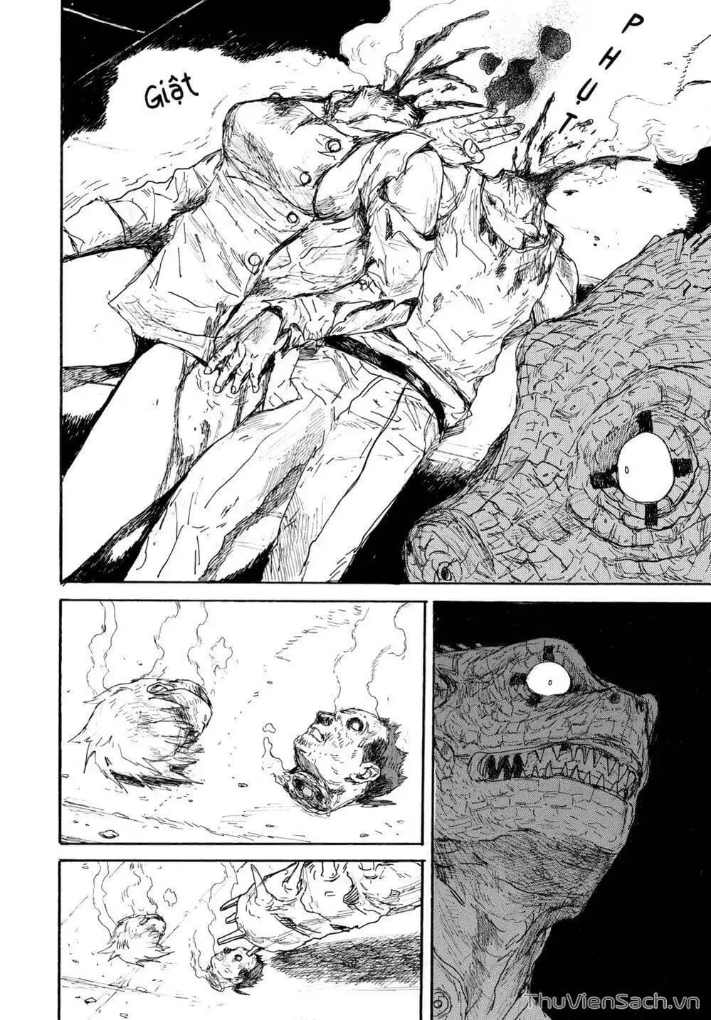 Truyện Tranh Kẻ Mất Trí Và Thế Giới Ma Thuật - Dorohedoro trang 5