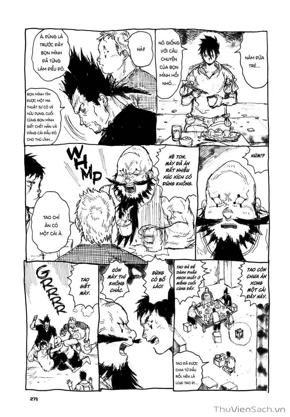 Truyện Tranh Kẻ Mất Trí Và Thế Giới Ma Thuật - Dorohedoro trang 5