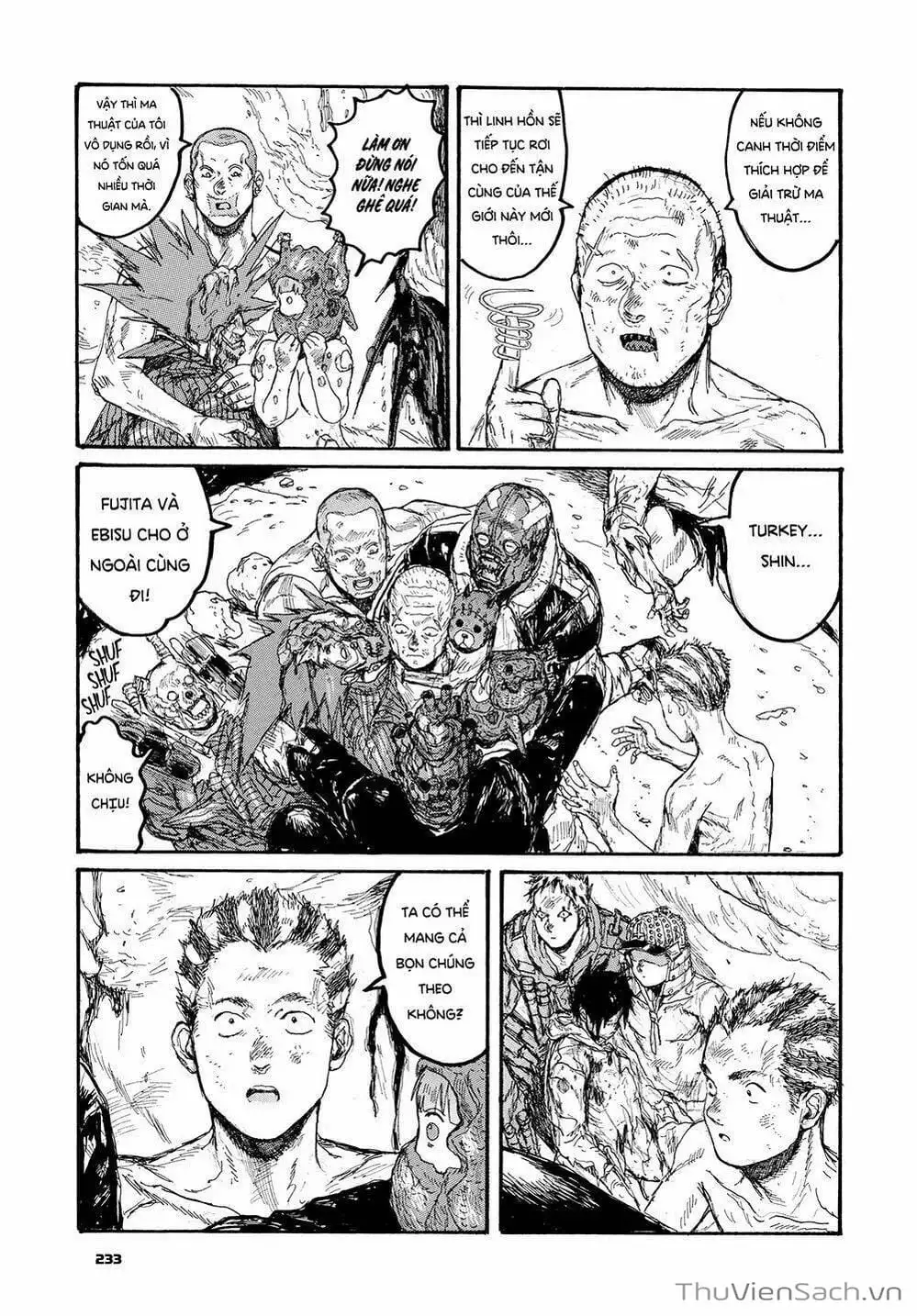 Truyện Tranh Kẻ Mất Trí Và Thế Giới Ma Thuật - Dorohedoro trang 5