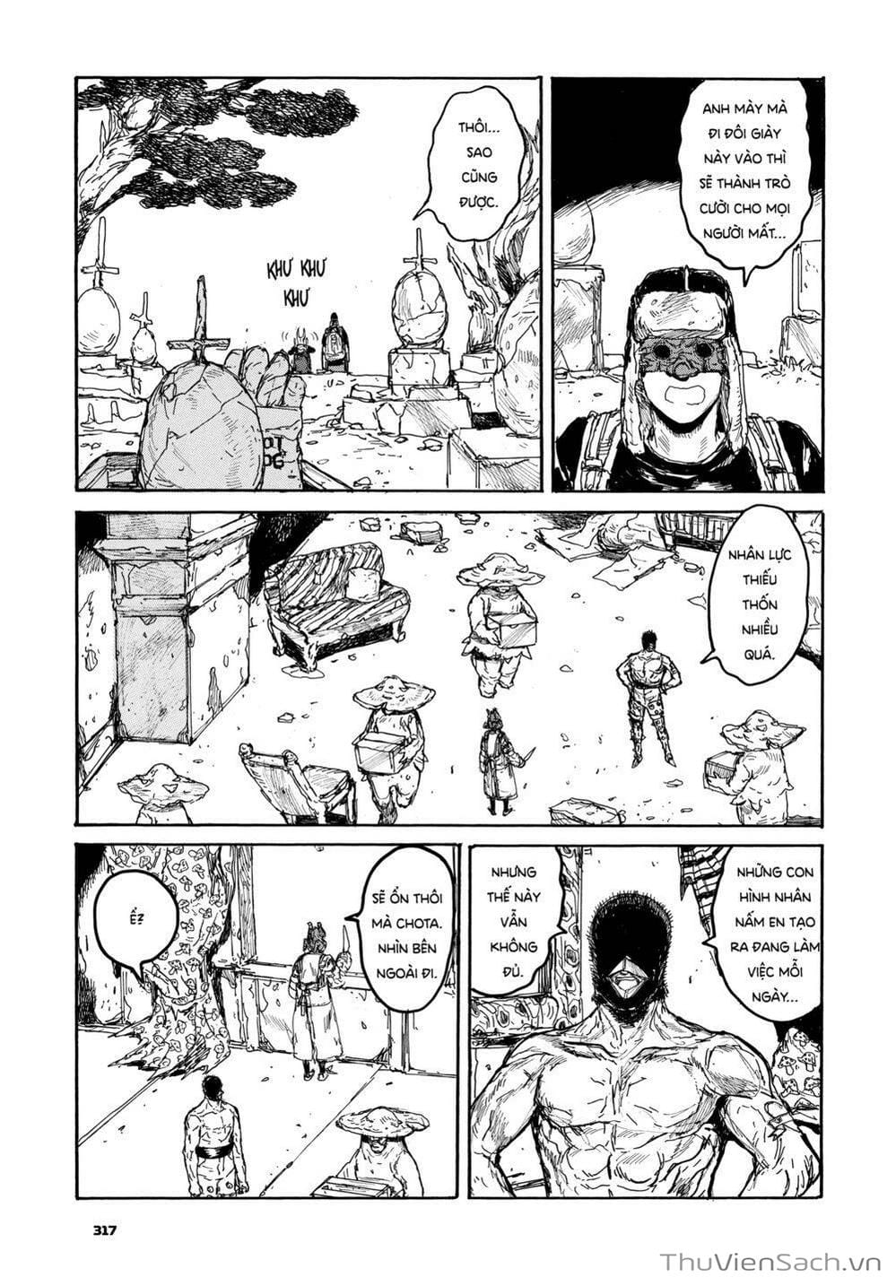 Truyện Tranh Kẻ Mất Trí Và Thế Giới Ma Thuật - Dorohedoro trang 5